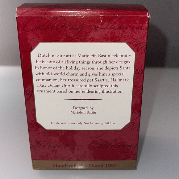 Santa's Friend Hallmark Ornament 1997 - Picture 4 of 5